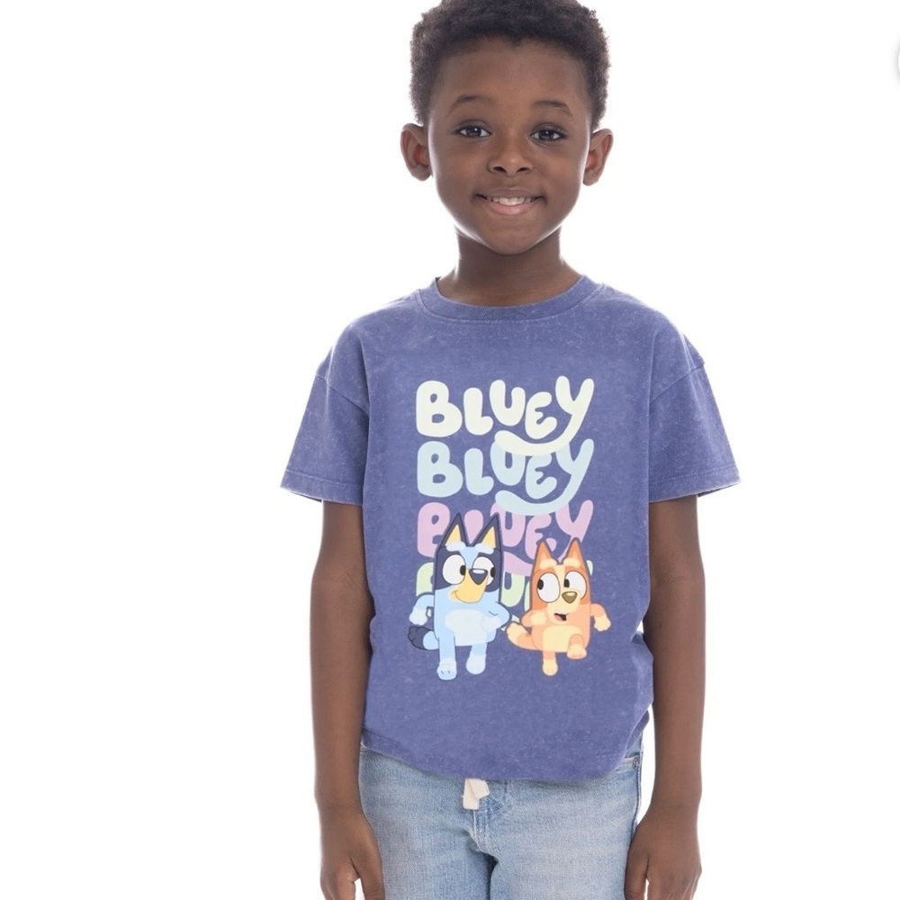 Bluey Unisex Toddler‎ T-Shirt 5T Graphic Tee NEW